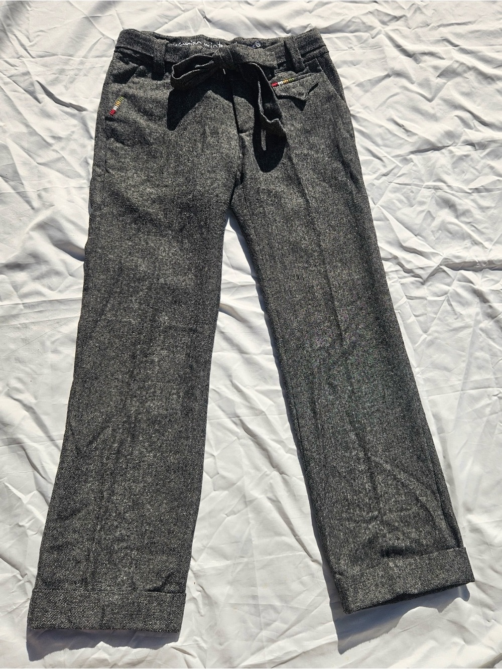 Wool-Blend Trousers